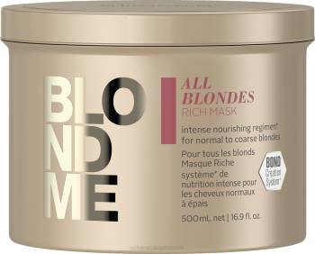 Schwarzkopf blond me all blondes rich mask DVFB48 hiusten hoito