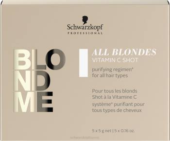Schwarzkopf blond me all blondes vitamin c shot 5x5gr DVFB58 hiusten hoito