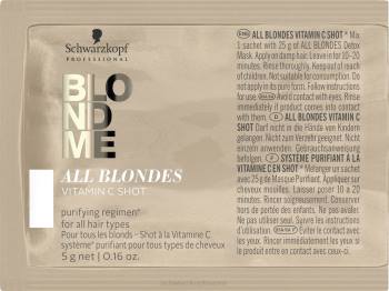 Schwarzkopf blond me all blondes vitamin c shot 5x5gr DVFB58 hiusten hoito