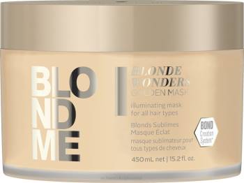 Schwarzkopf blond me blonde wonders kultainen naamio DVFB75 hiusten hoito