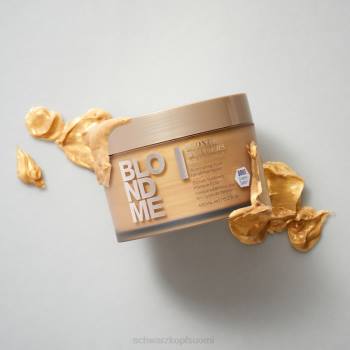 Schwarzkopf blond me blonde wonders kultainen naamio DVFB75 hiusten hoito