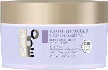 Schwarzkopf blond me cool blondes neutraloiva naamio DVFB52 hiusten hoito