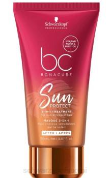 Schwarzkopf bonacure clean performance aurinkosuoja 2in1 hoito kookospähkinä DVFB108 hiusten hoito