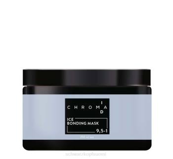 Schwarzkopf ammattimainen chroma id bonding color mask 9.5-1 ice DVFB69 hiusten hoito