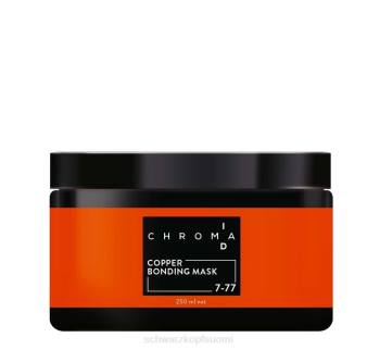 Schwarzkopf ammattimainen chroma id -sidosvärimaski 7-77 kupari DVFB59 hiusten hoito