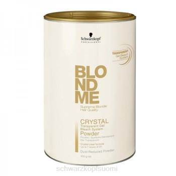 Schwarzkopf blond me kristallijauhe 450gr DVFB20 hiusten hoito