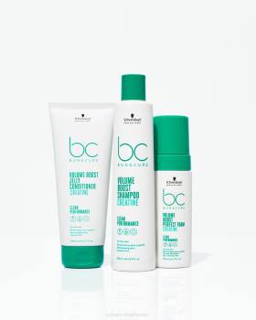 Schwarzkopf bonacure clean performance volume boost shampoo kreatiini DVFB90 hiusten hoito